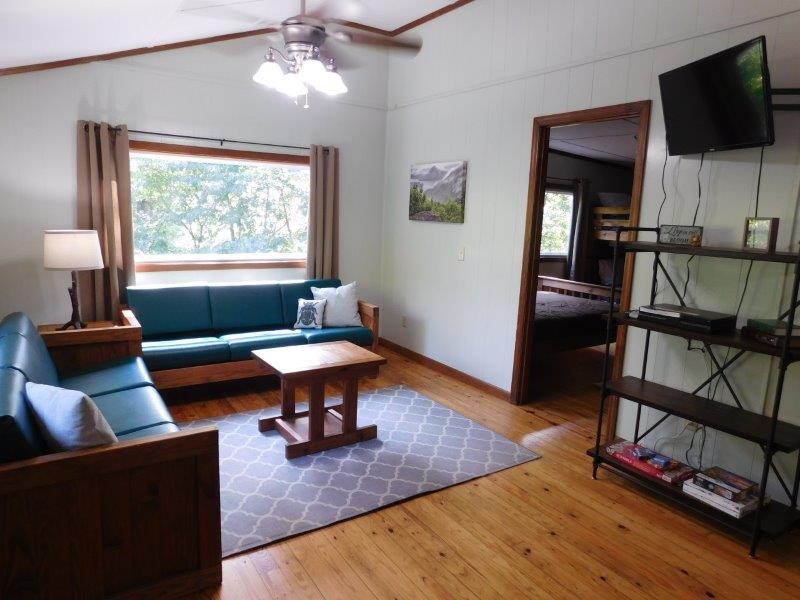 Family Cabin Living Room